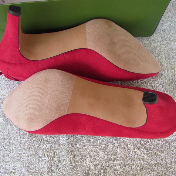 COACH AND FOUR SUEDE WINE COLOR SHOE, SIZE 9 MED - Picture 6 of 6